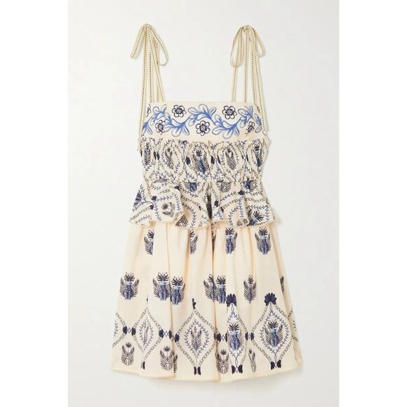 Agua Bendita Salvador Jarron Mini Dress Medium NWT $580 - Picture 8 of 16